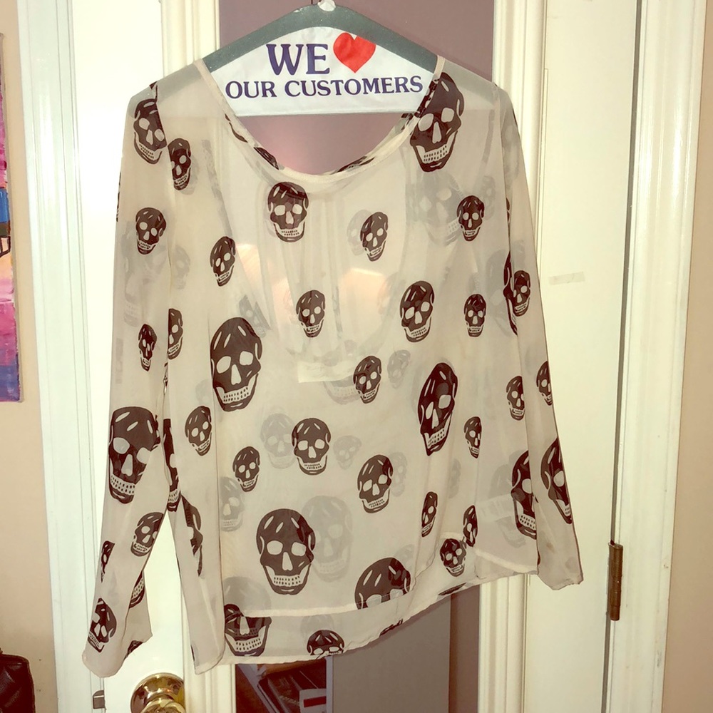 Vintage Havana Skull top